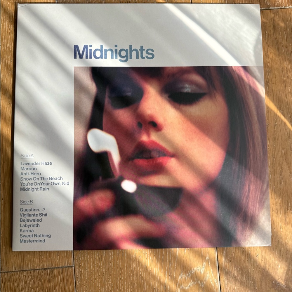 Midnights Blue Vinyl Taylor Swift